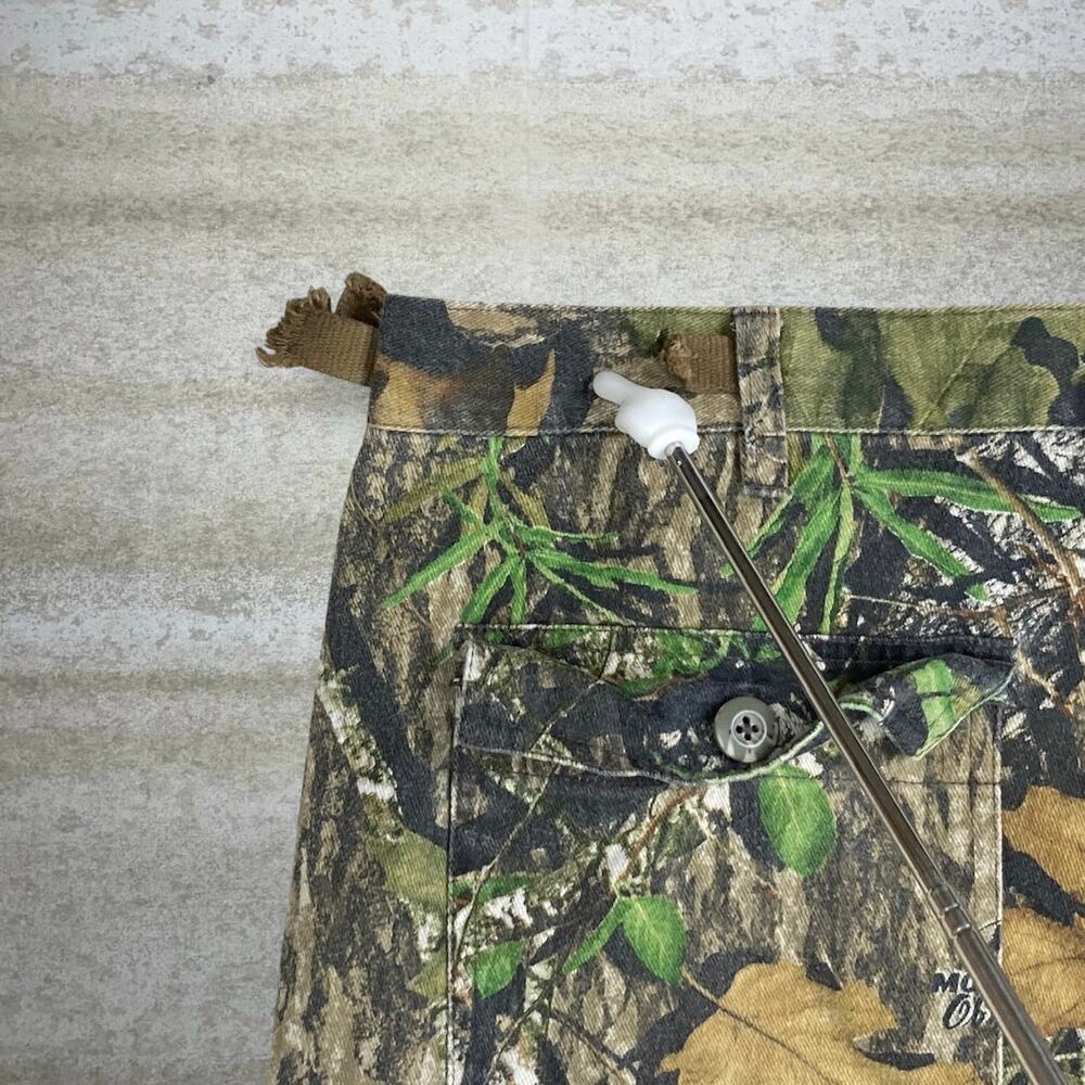 Vintage 90s Mossy Oak Tactical Pants 36x32 Baggy Wide Leg Hunting Camo Cargos - Picture 6 of 6